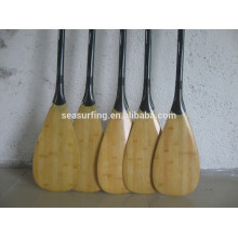 high quality bamboo carbon SUP board paddles